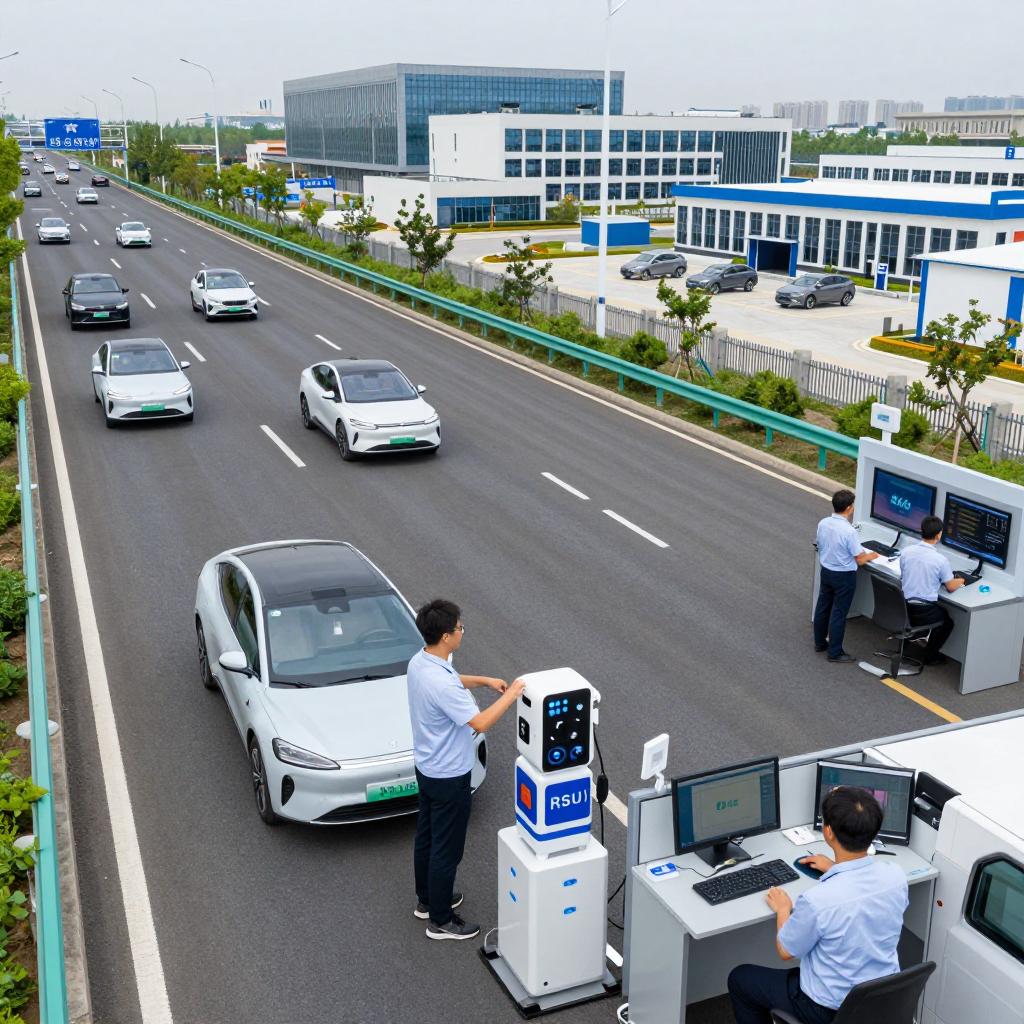 交通领域动态速览｜上海开通首条5G-A车联网示范路线、北京经开区将再添智能网联汽车产业园......第一张图